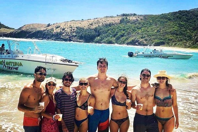 Adventure Antigua - The Xtreme Circumnavigation - The Pillars of Hercules Snorkel Stop Near Shirley Heights