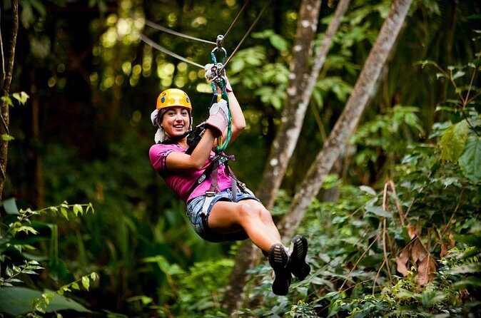 Antigua Zipline & Kayaking Combo From St. John's - After ziplining: the 4x4 jeep and the southwest-coast transfer