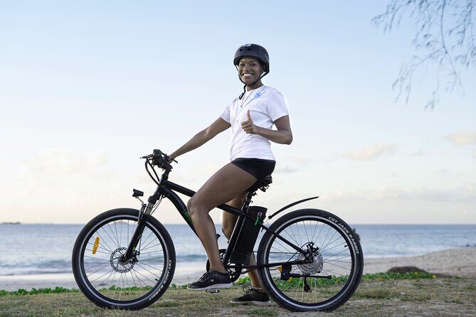 E-Bike Historical Sunset Tour in Fort James - Riding Antigua’s west coast toward Fort James