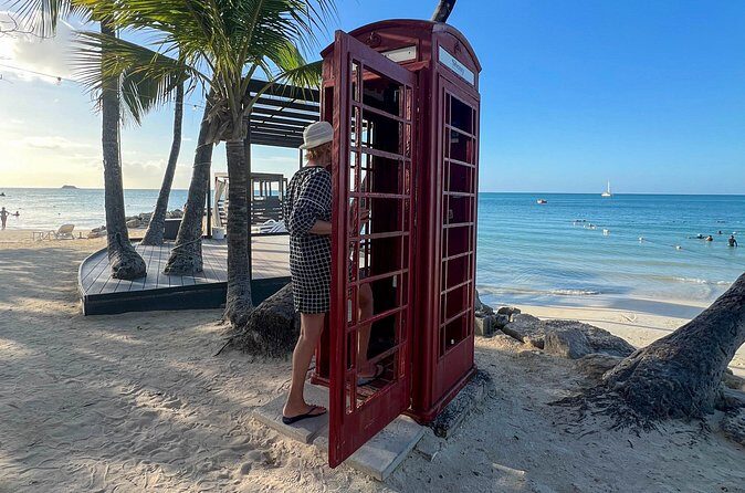 Famous Red Phone Booth Beach (Dickenson Bay) and Fort Bay Beach - Price and value: what $44.90 buys you in real life