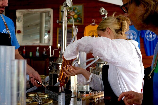 Rum Making Masterclass Galleon Beach Antigua for 1 Person - Distilling Your Own Rum in Your Individual Still