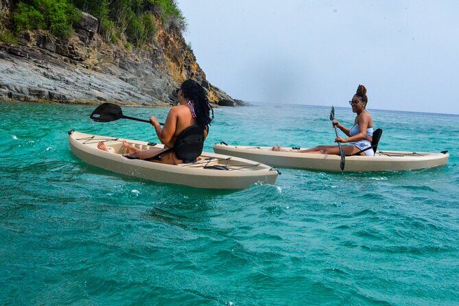 Snorkeling, Kayaking and Paddle Board Activity in Antigua - The lagoon paddle from Galleon Beach toward Nelson’s Dockyard
