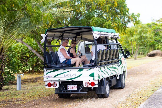 SoCoHo Jeep Safari - Historical Sites - Lunch - Beach - Betty’s Hope: 17th-Century Sugar Plantation Ruins (Admission Included)