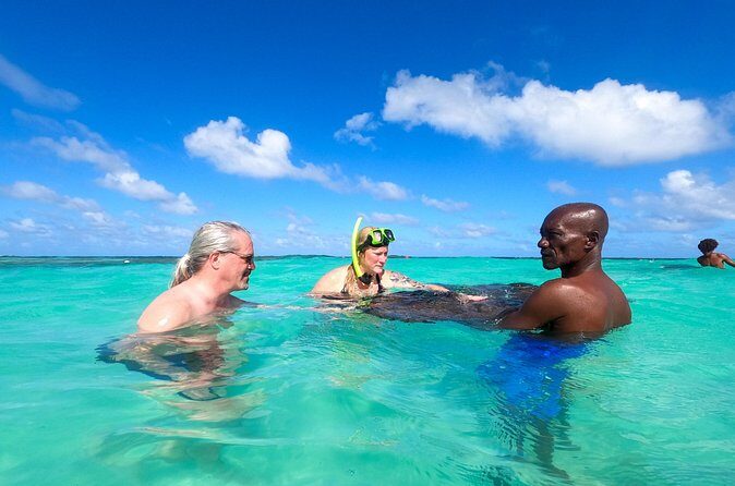 Stingray City Experience Antigua - Cruise Ship Passengers Edition - Group size: comfort vs crowding on the sandbank