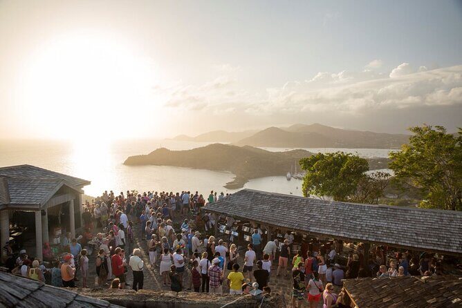 Sunset party at Shirley Heights - SHARE round trip - Shirley Heights sunset in Antigua: why the view is the star