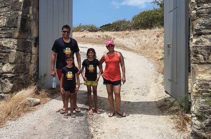 TRIPLE ACTIVITY TOUR, Bike Kayak Hike, ANTIGUA - Fort James and the coast views: history with leg-breath payoff