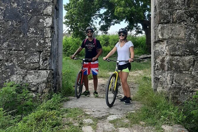 TRIPLE ACTIVITY TOUR, Bike Kayak Hike, ANTIGUA - The beach refresh stop: take it or skip it