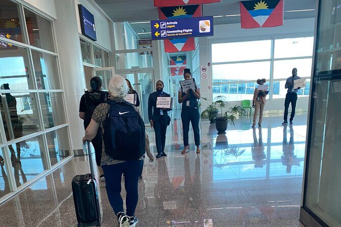 VIP Meet and Greet Fast Track on Arrival at Antigua Airport - without Transfers - “Without Transfers” Means Know Your Pickup Plan